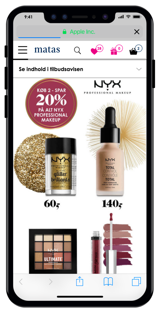 Webshop skaber sammenhæng mellem butikker og Club Matas